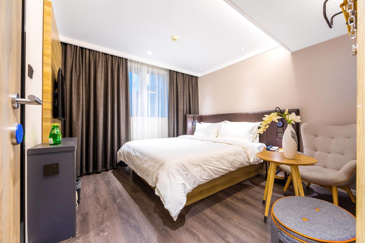Hanting Premium Hotel Shanghai Dapu Bridge Riyueguang Shopping Mall Екстериор снимка